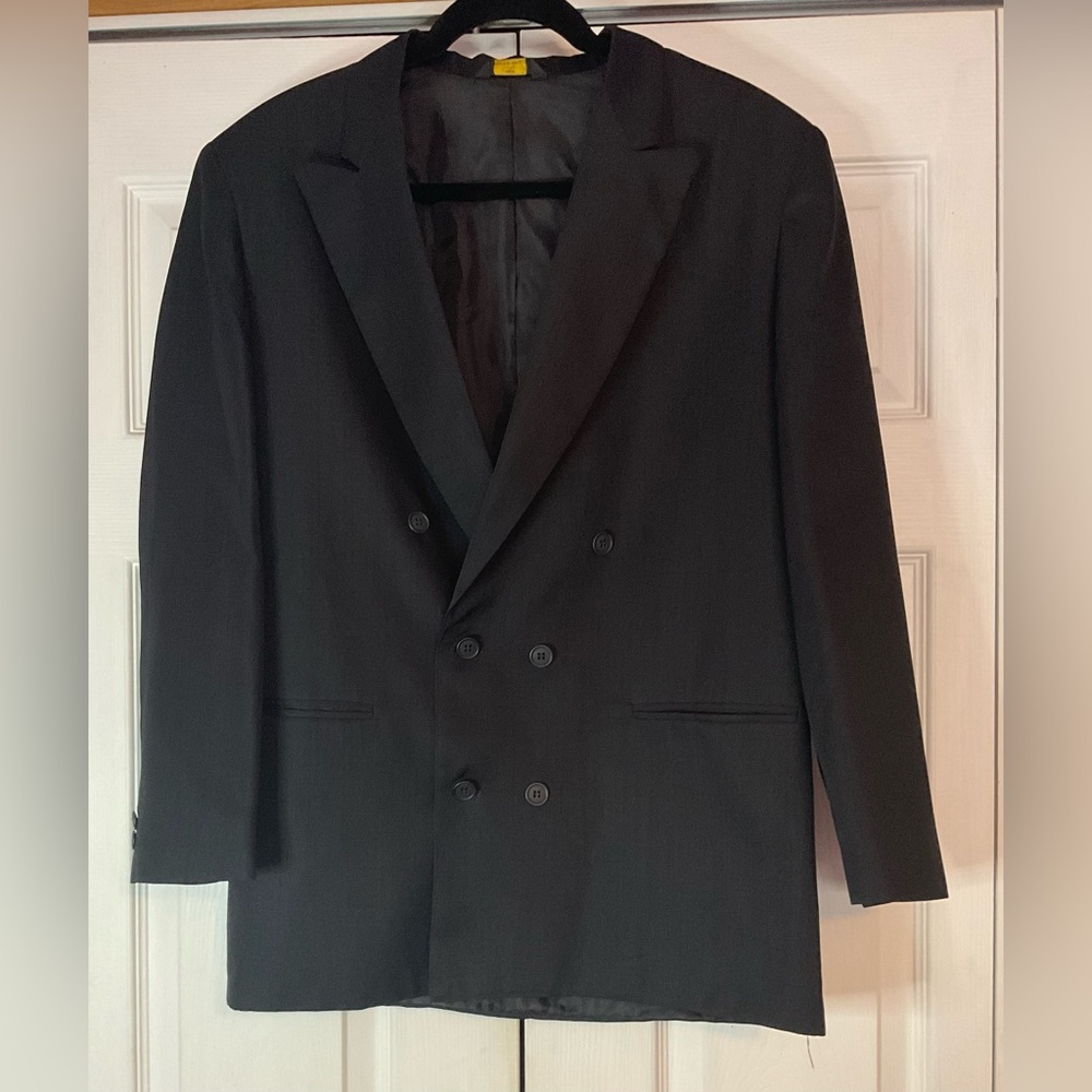Boys Black Blazer Jacket Suit Coat Size‎ 16 18